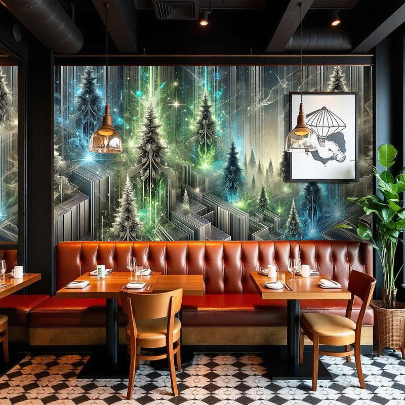 Forest-Themed Accent Wall Prints