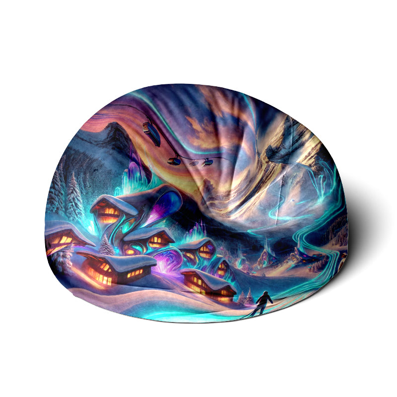 Ski Destination Bean Bag Chair – Stylish, Comfortable & Compact 28”