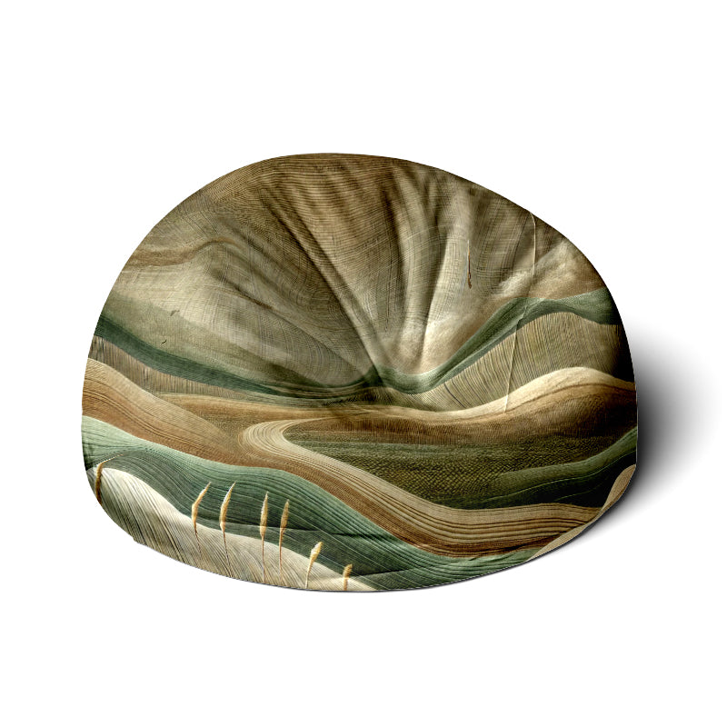 Grass Texture Inspired Bean Bag