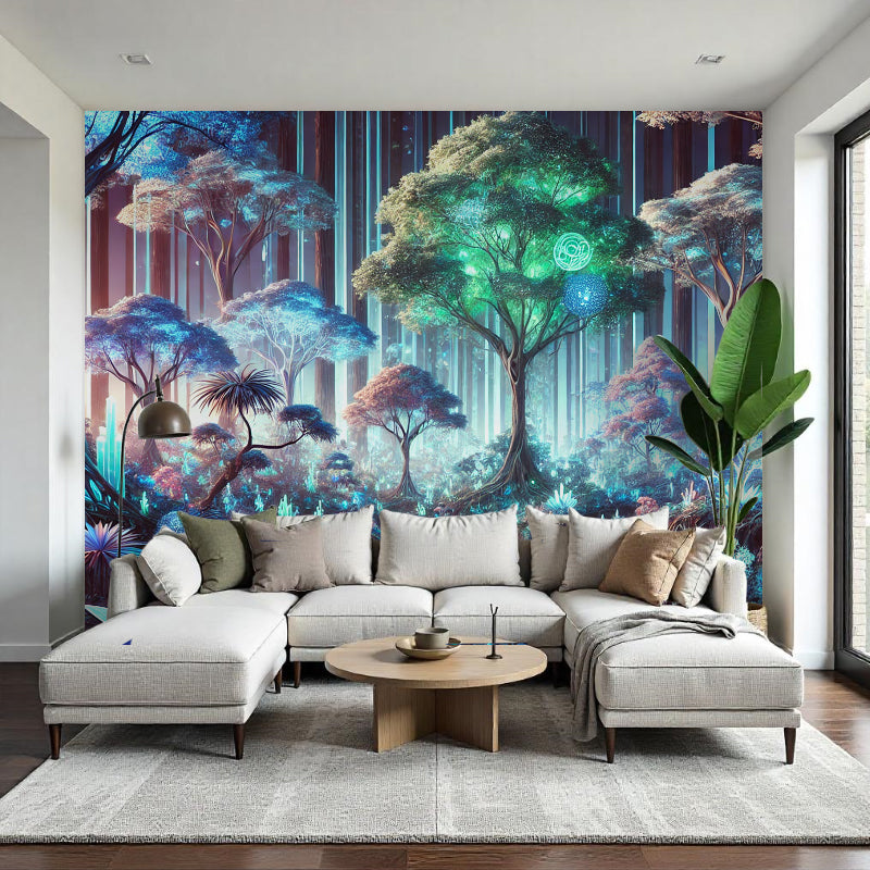 Forest-Themed Accent Wall Prints