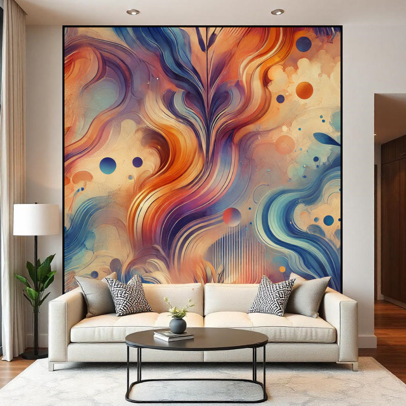 Abstract Accent Wall Print