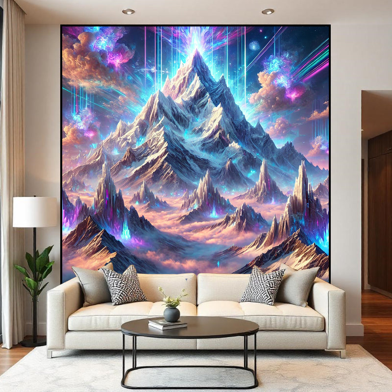 Mountain-Inspired Accent Wall Prints