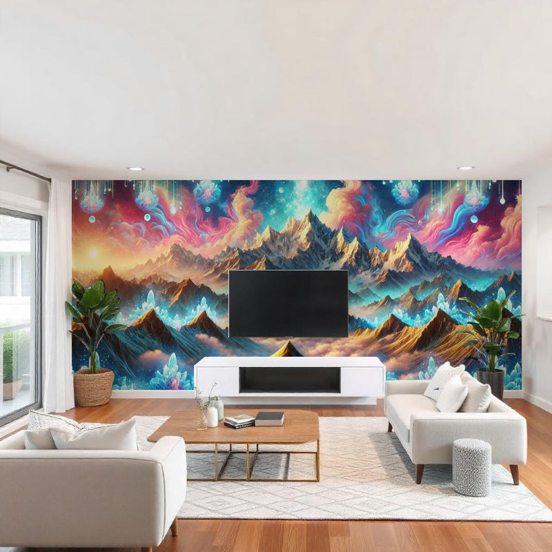 Mountain-Inspired Accent Wall Prints